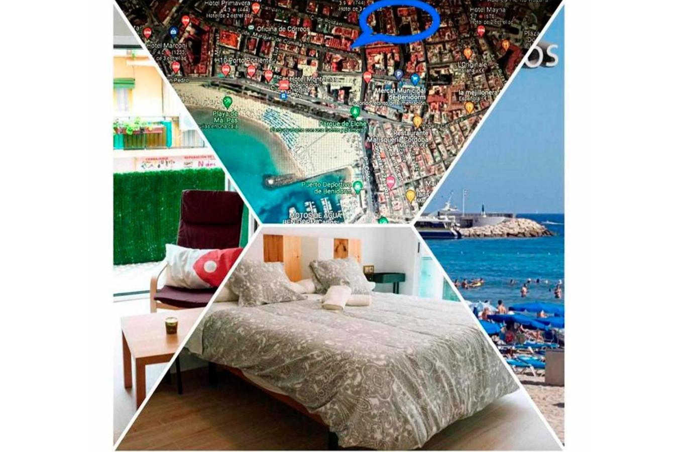 Centralmar Centro Superior Apartaments بينايدورم المظهر الخارجي الصورة